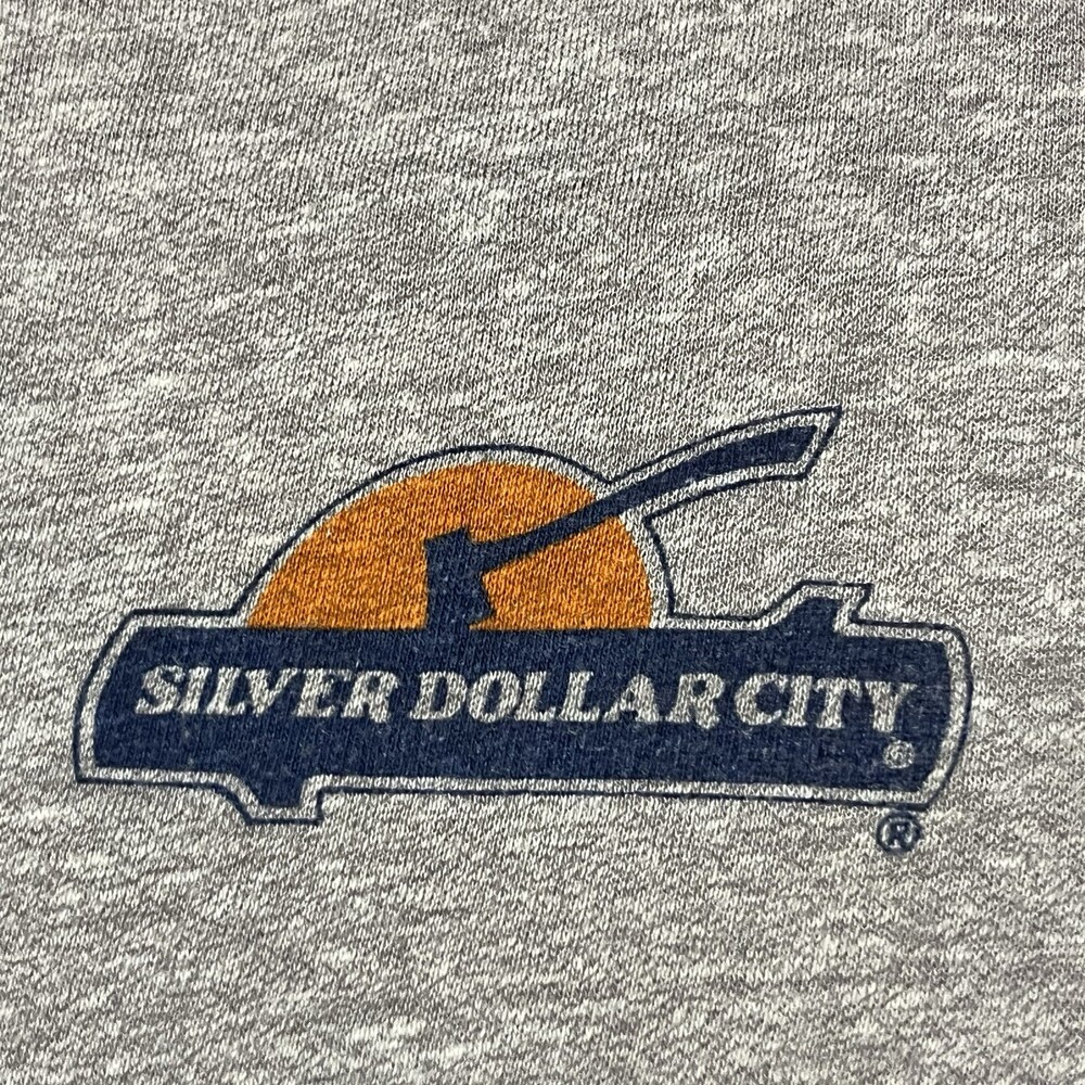 Vintage Champion 1970s Shirt Silver Dollar City Country Western Cowboy Rodeo 80s - Picture 4 of 10
